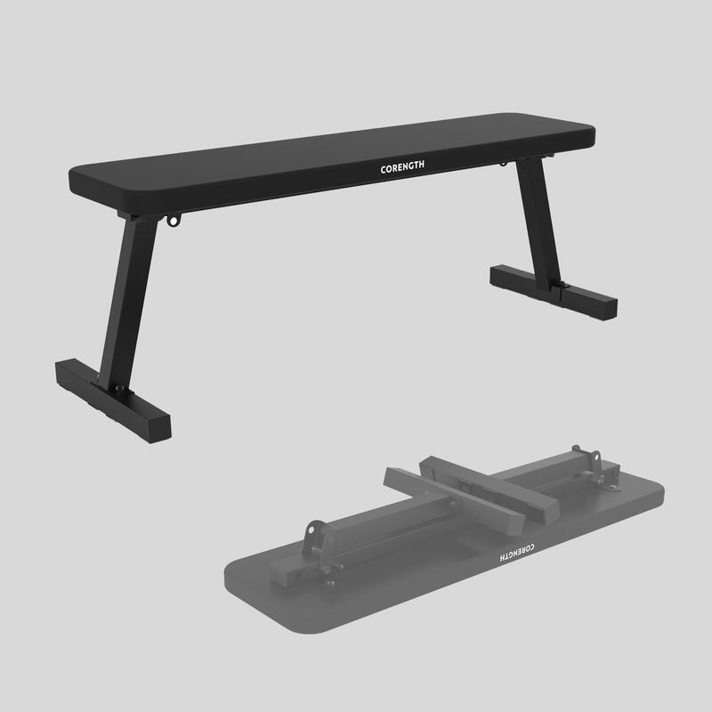 Domyos Bench 100 Banco de Musculación Plano Plegable