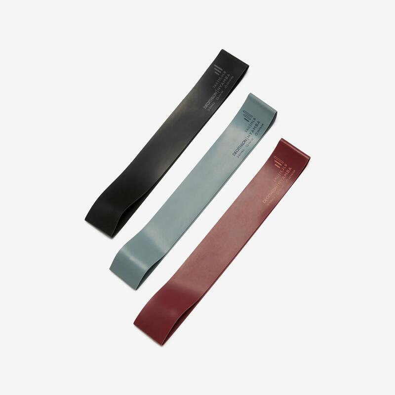 Domyos Set de 3 Minibands de 5, 6 y 7 kg